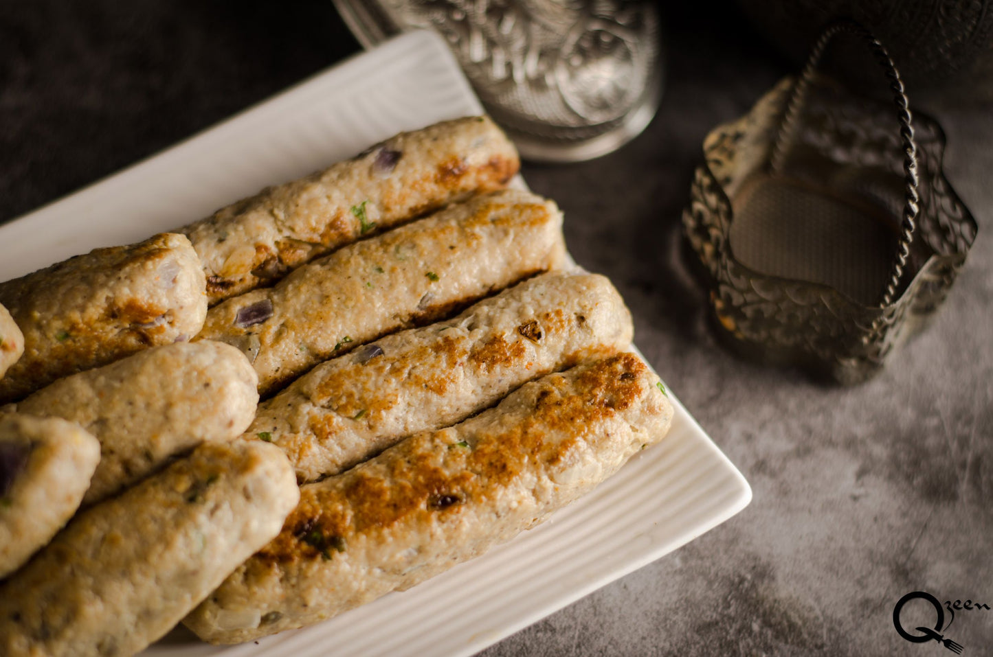 chicken seekh kebab