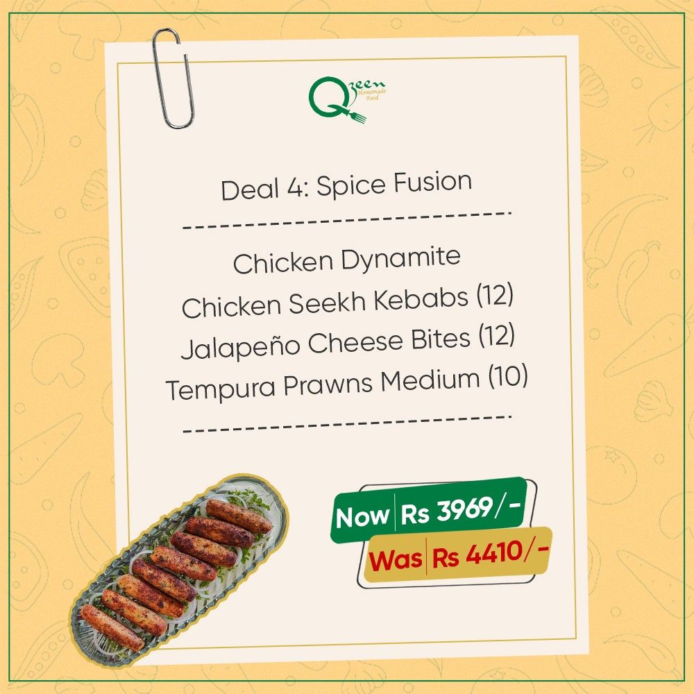 Deal 4: Spice Fusion