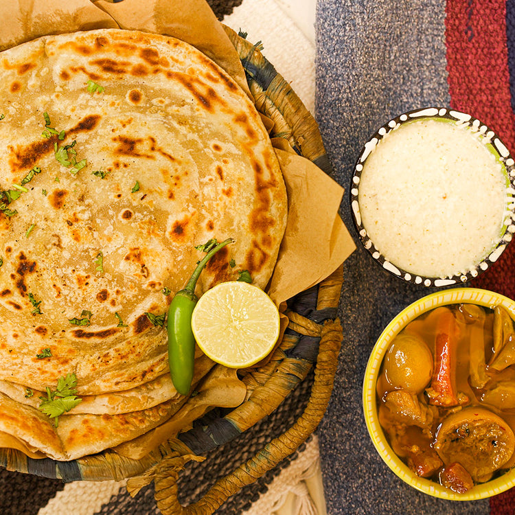 Frozen Parathas