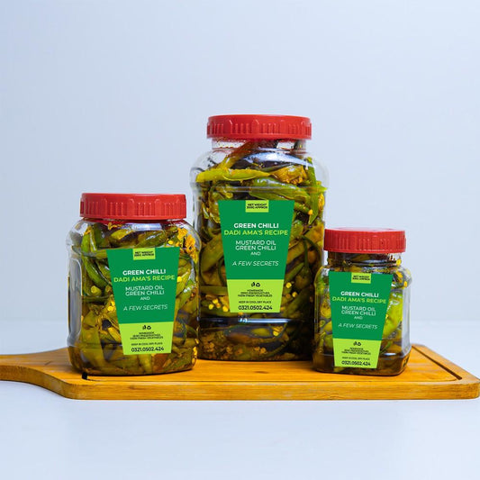Green Chilli Achaar