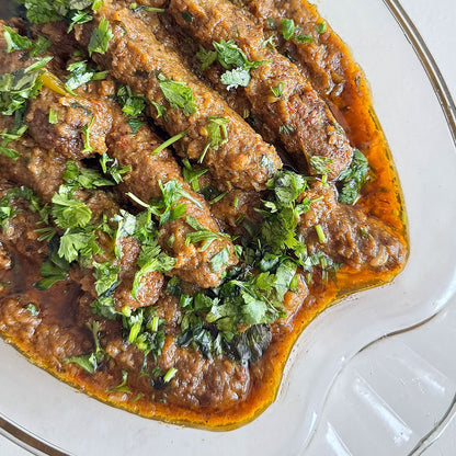 Beef Seekh Kebab Masala