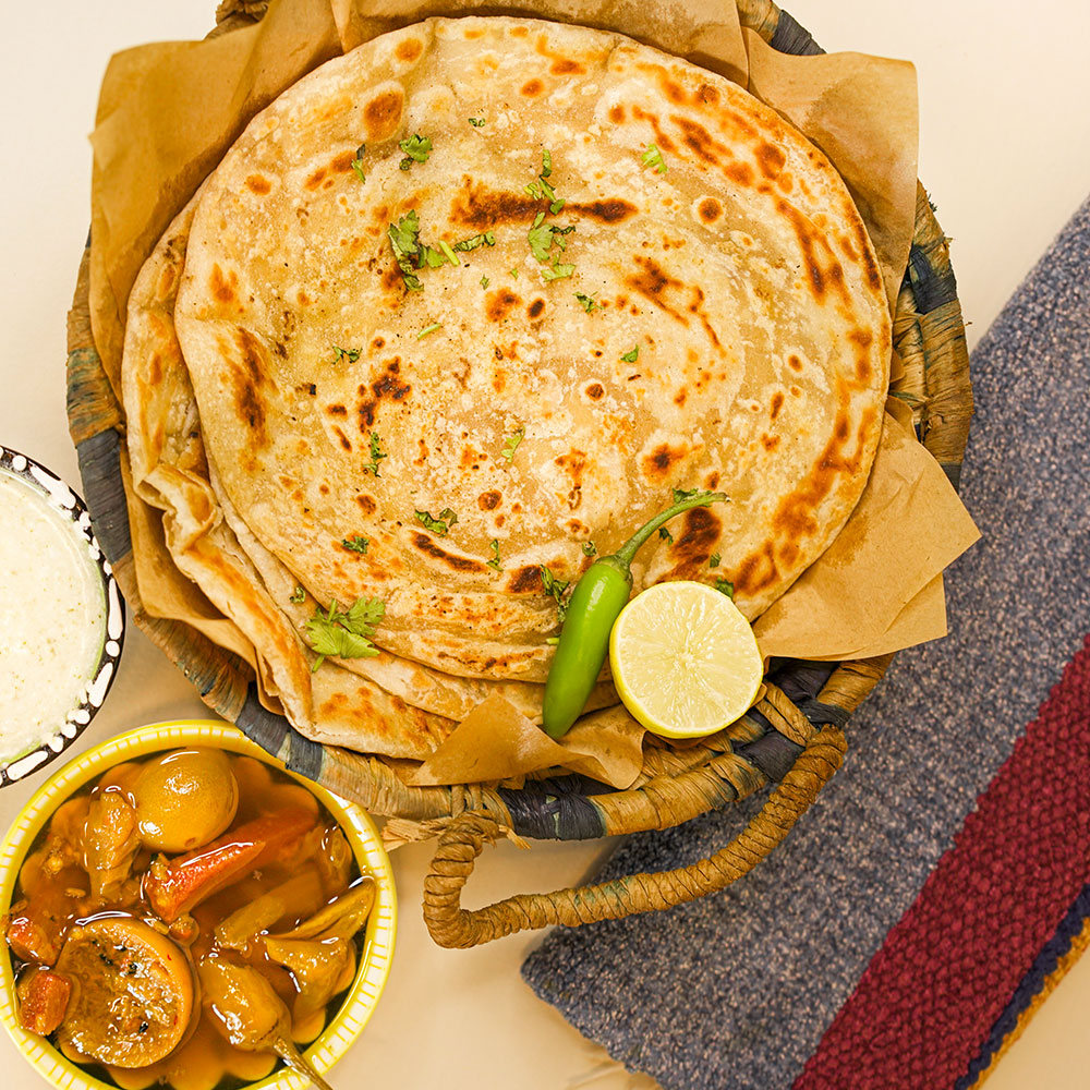 Plain Paratha – Pack of 5