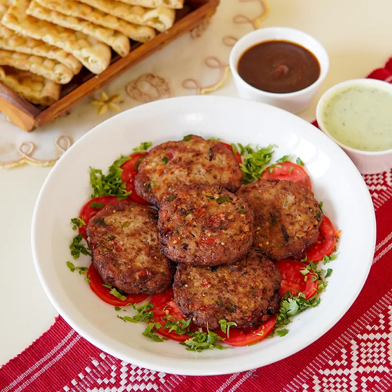 Chicken Chapli Kebab (12 pieces)