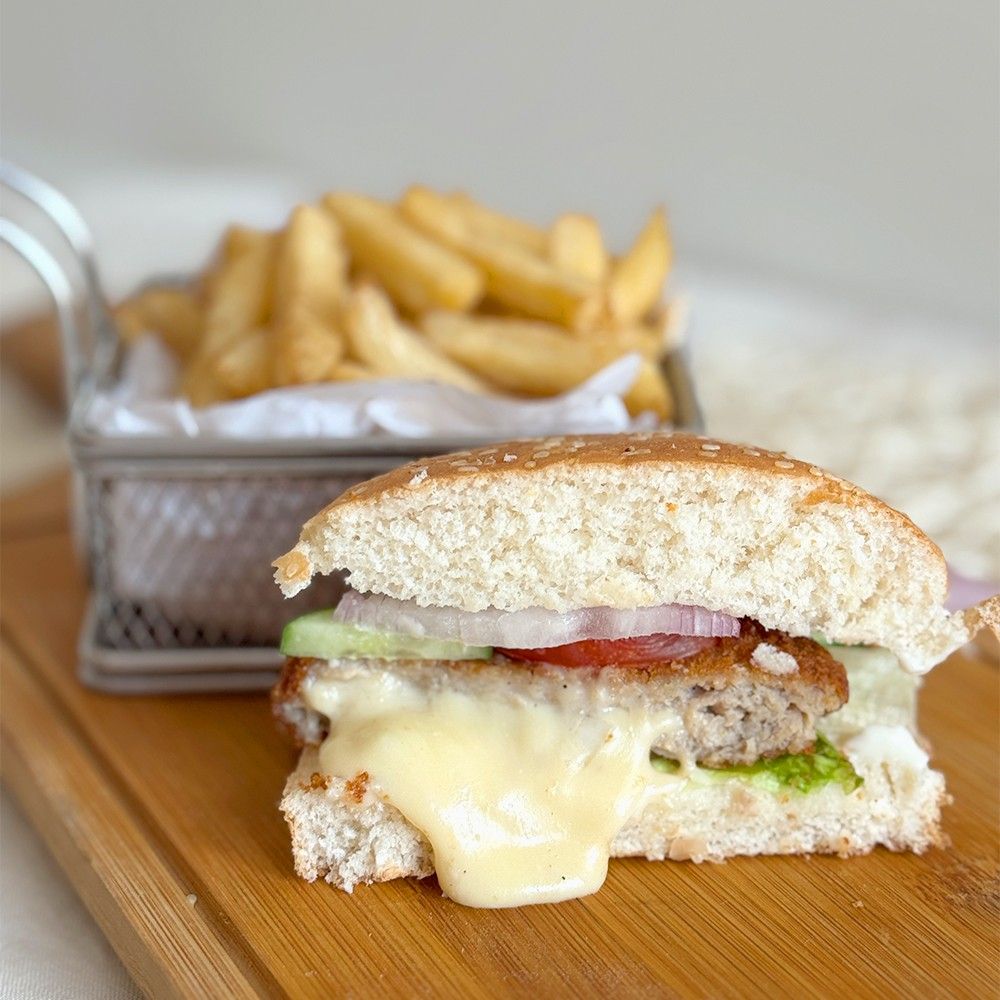 Crumbed Chicken Burger Patty