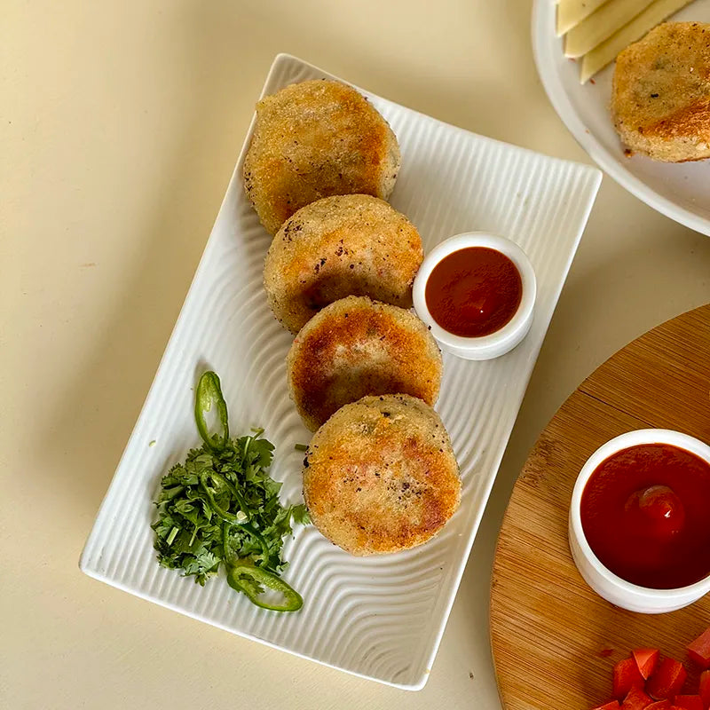 Potato Cheese Cutlets (12 Pieces)